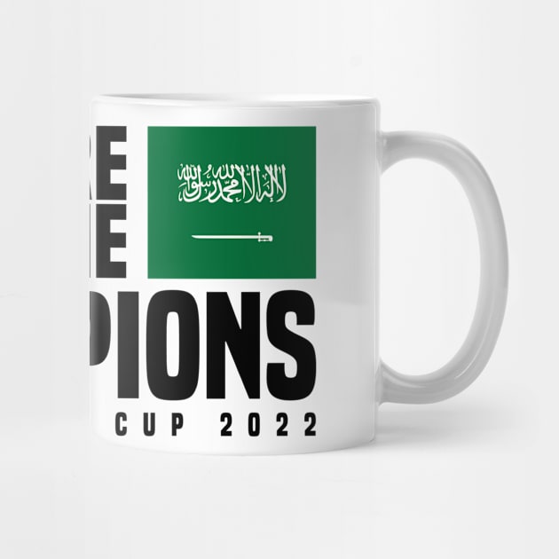 Qatar World Cup Champions 2022 - Saudi Arabia by Den Vector